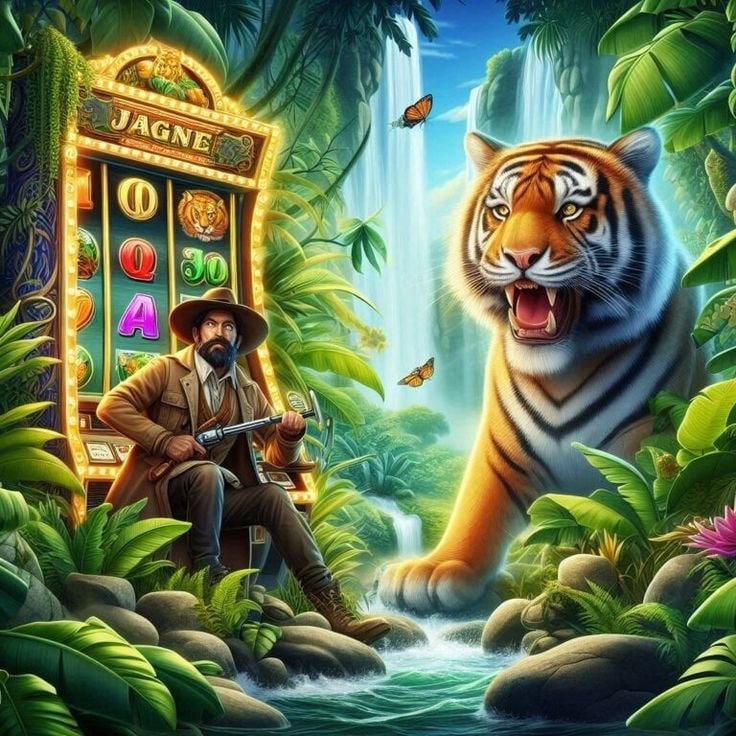 ক্যাসিনো-স্টাইল অনলাইন গেমের রঙিন ইন্টারফেস